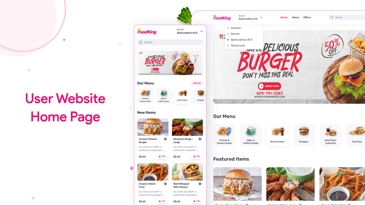 FoodKing - Sistema de Entrega de Comidas y POS