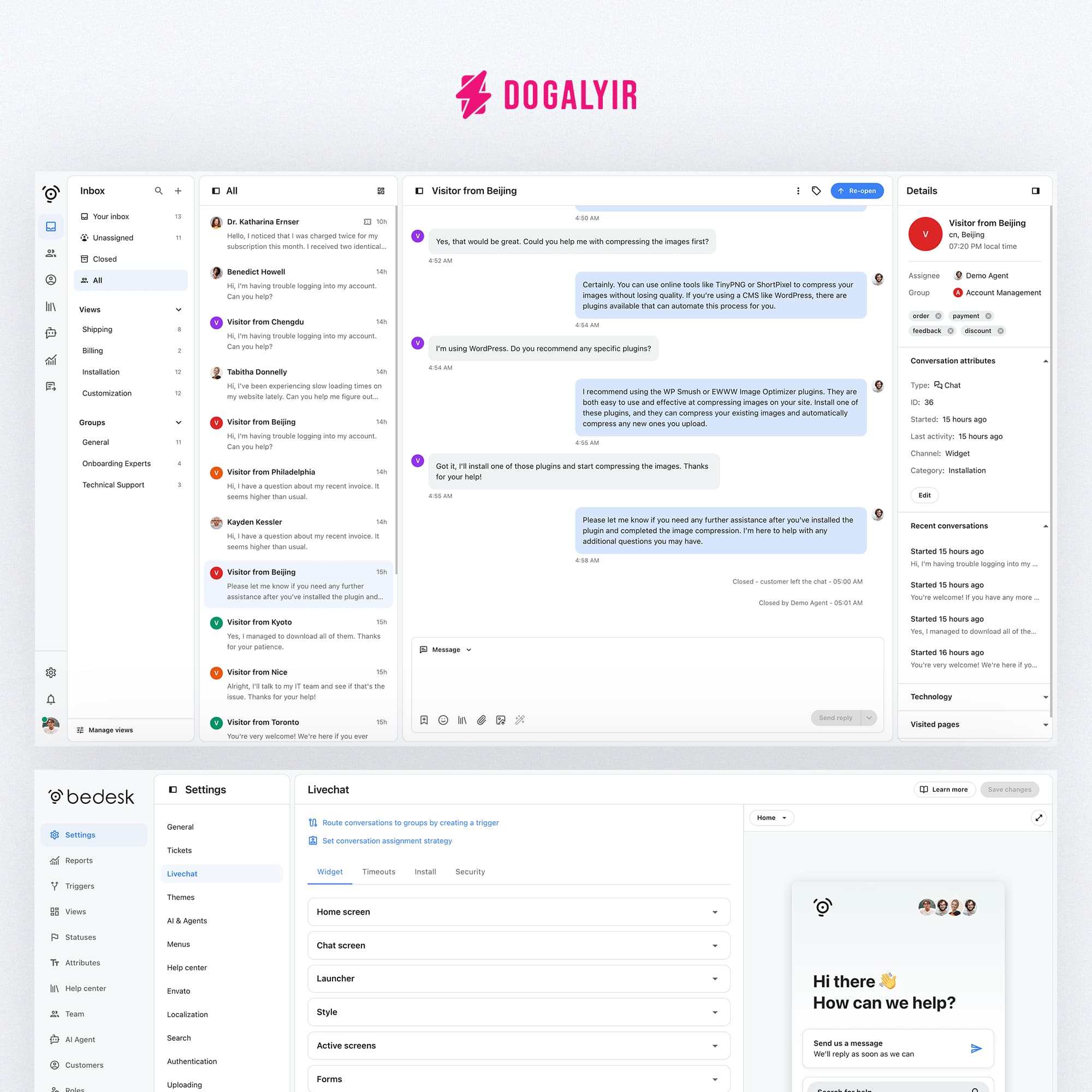 BeDesk - Software de Soporte y Helpdesk